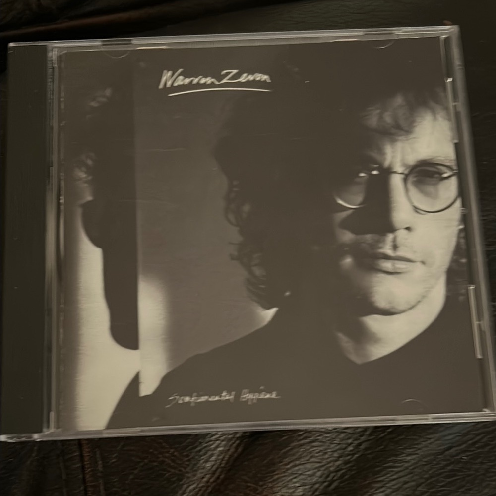 Music CD with Monochrome Cover